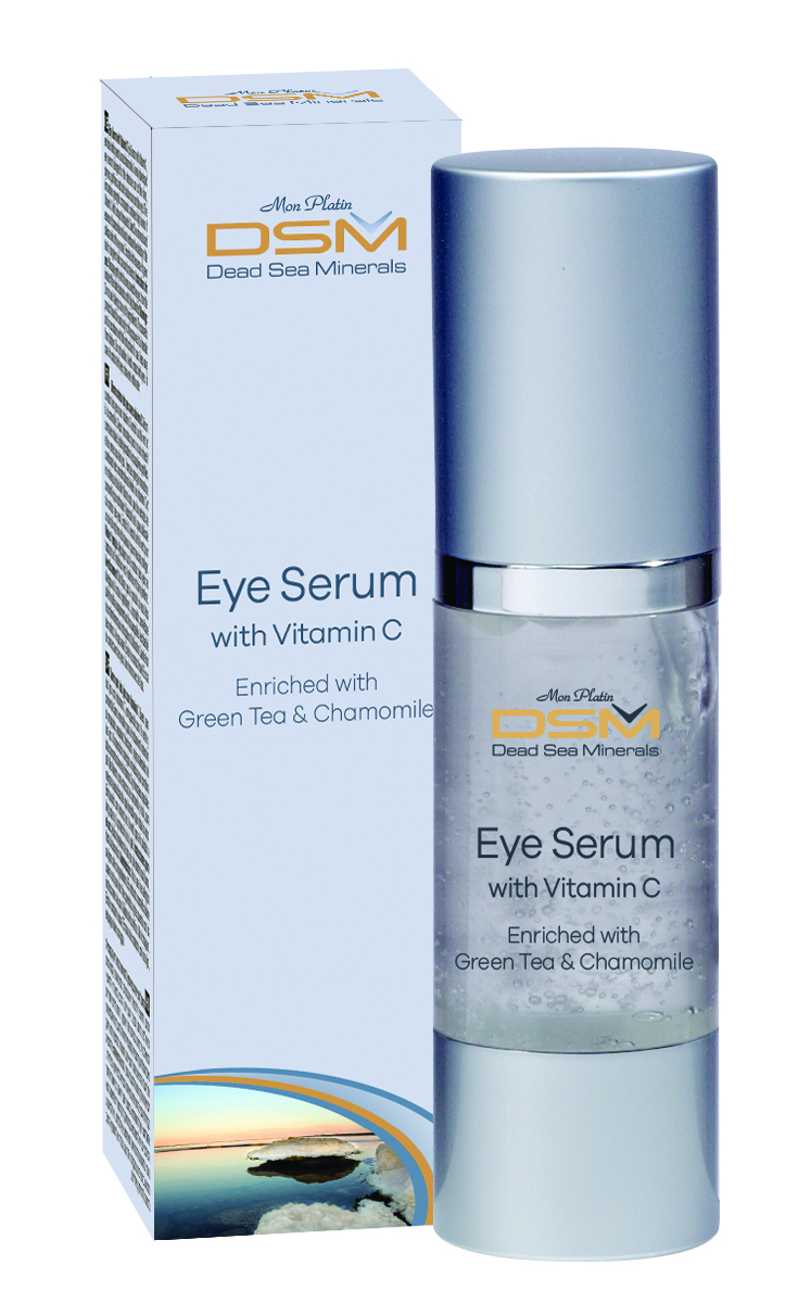 Eye serum with vitamin C